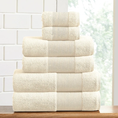 Modern Threads Air Cloud 6-piece Towel Set
