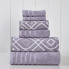 MODERN THREADS 6-PIECE YARN DYED TOWEL SET OXFORD