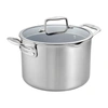 ZWILLING CLAD CFX 8-QT STAINLESS STEEL CERAMIC NONSTICK STOCK POT