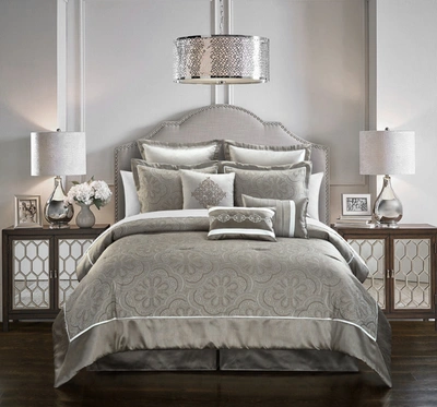 Chic Home Merlie Comforter Set In Navy