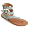 Journee Collection Collection Women's Kyle Sandal In Blue