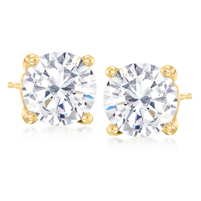 Ross-simons Cz In 14kt Yellow Gold
