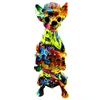 INTERIOR ILLUSION PLUS INTERIOR ILLUSIONS PLUS STREET ART CHIHUAHUA STANDING ON HIND LEGS - 12IN TALL