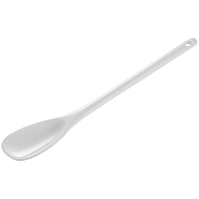 Gourmac 12-inch Melamine Mixing Spoon In White
