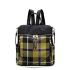 Mkf Collection By Mia K Nishi Nylon Plaid Backpack For Women's In Multi