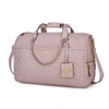 Mkf Collection By Mia K Lexie Vegan Leather Women's Duffle In Pink