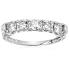 Vir Jewels 1 Cttw Certified Si2-i1 5 Stone Diamond Ring 14k White Or Yellow Gold Engagement I-j Round In White
