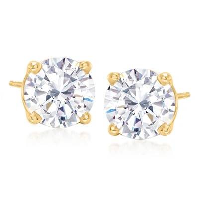 Ross-simons Cz In 14kt Yellow Gold
