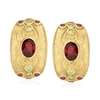 Ross-simons Multi-gem Drop Earrings In 18kt Gold Over Sterling In Gold