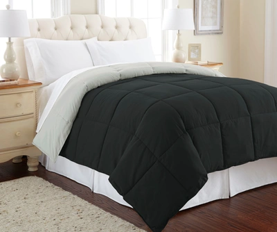 Modern Threads Down Alternative Microfiber Quilted Reversible Comforter/duvet Insert