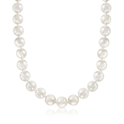 Ross-simons 13.5-14mm Shell Pearl Necklace With Sterling Silver