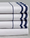 Maurizio Italy Double Scallop Sheet Set