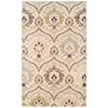 Superior Traditional Oriental Floral Damask Polypropylene Indoor Area Rug Or Runner