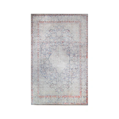 Superior Medallion Polyester Distressed Flat-weave Indoor Area Rug Collection