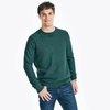 Nautica Mens Navtech Textured Crewneck Sweater In Multi