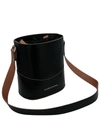 Claudio Civitico Romana Bucket Bag In Black