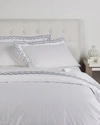 Maurizio Italy Double Scallop Duvet Set