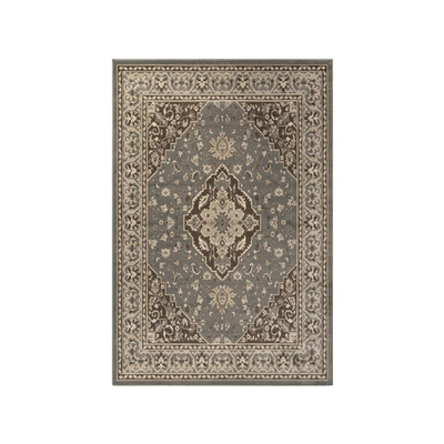 Superior Traditional Vintage Floral Medallion Polypropylene Indoor Area Rug Or Runner