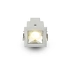 Vonn Lighting Rubik 1.75" 1-light Led Fixed Recessed Downlight W/trim 100-277v Beam Angle 34 Degree White