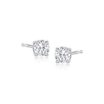 Ross-simons Diamond In 14kt Yellow Gold In Silver