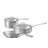 Mauviel M'cook Stainless Steel 5 Piece Cookware Set