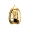 Vonn Lighting Venezia Vap2201gl 3.5" Integrated Led Pendant Lighting Fixture With Champagne Glass Globe Shade, Gol