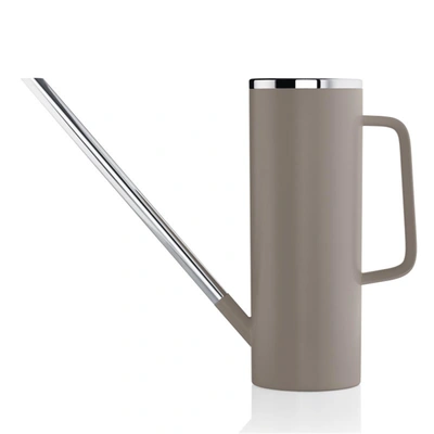 Blomus 65409 Polished Stainless Steel Taupe Watering Can, 1.5 Ltr In Grey