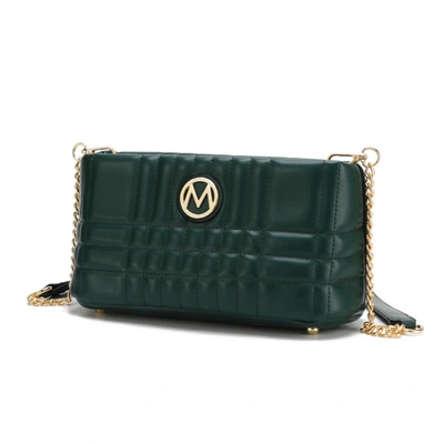Mkf Collection By Mia K Giada Vegan Leather Women's Shoulder Handbag In Green