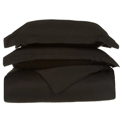 Superior 650-thread Count Egyptian Cotton Solid Duvet Cover And Sham Set