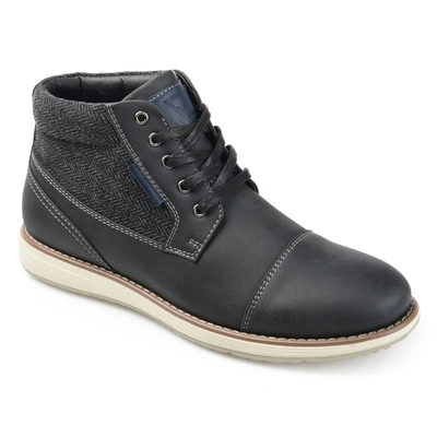 Vance Co. . Jones Cap Toe Boot In Black