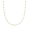 Ross-simons Bezel-set Diamond Station Necklace In 14kt Yellow Gold In Gold