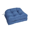 Puredown Peace Nest Outdoor 2 Pack 6" Thick Tufted Wicker Seat Cushion Sets Waterproof