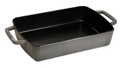 Staub Cast Iron 12-inch X 8-inch Roasting Pan