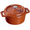 Staub Cast Iron 0.25-qt Mini Round Cocotte