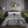 Grace Living Nava Velvet Comforter Set With Pillow Shams And Comforter