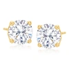 Ross-simons Cz In 18kt Yellow Gold In Gold