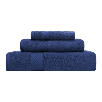 Superior Contemporary Quick-drying Zero-twist Cotton 3-piece Towel Set