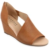 Journee Collection Collection Women's Tru Comfort Foam Wide Width Aretha Wedge In Green