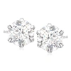 Ross-simons Moissanite Stud Earrings In Sterling Silver In Silver