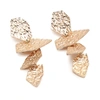 Sohi Gold Plated Designer Drop Earring For Women's In Gold