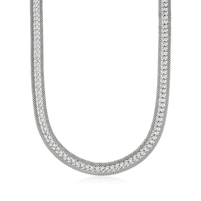 Ross-simons Italian Sterling Silver Heart Necklace