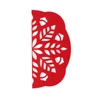 Talisman Designs Pie Top Cutter For 10 Inch Pies, Autumn, Red In Red