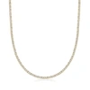 Ross-simons Diamond Tennis Necklace In Sterling Silver In Silver