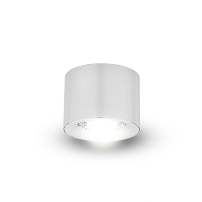 VONN LIGHTING NODE 4.25" SURFACE LED DOWNLIGHT DIMMABLE DAMP RATED BEAM ANGLE 85 DEGREE CHROME