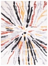 Ecarpet Moroccan Sunburst Contemporary Abstract Rug