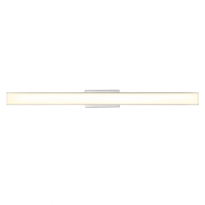Vonn Lighting Procyon Vmw11024al 24" Integrated Ac Led Ada Compliant Bathroom Lighting Fixture In Silver