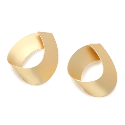 Sohi Women Gold Plated Designer Drop Earring