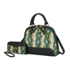 MKF COLLECTION BY MIA K FRIDA SATCHEL AND WALLET HANDBAG - 2 PIECES