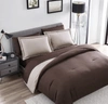 THE NESTING COMPANY CHESTNUT REVERSIBLE 7 PIECE BED IN A BAG COMFORTER SET