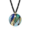 ROSS-SIMONS ITALIAN MURANO GLASS PENDANT NECKLACE WITH 18KT GOLD OVER STERLING